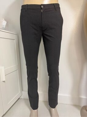 John Varvatos Men's Dress Pants size 32RG color Gray inseam 31